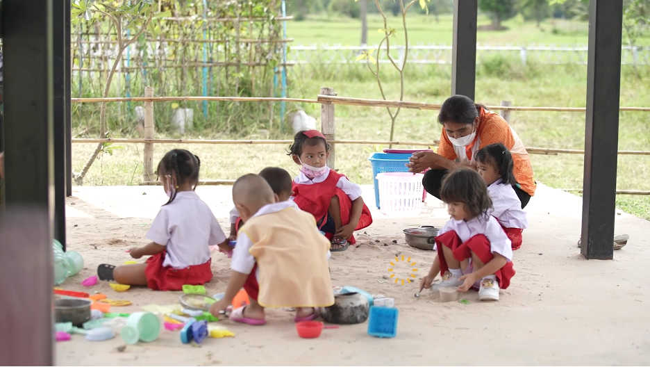 รวมพื้นที่ต้นแบบส่งเสริมการเล่นเพื่อการพัฒนาเด็ก จังหวัดศรีสะเกษ